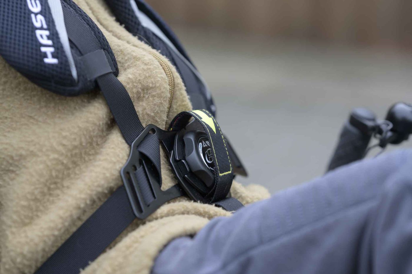 Hasebike Trets Therapierad mit Dreipunktgurt