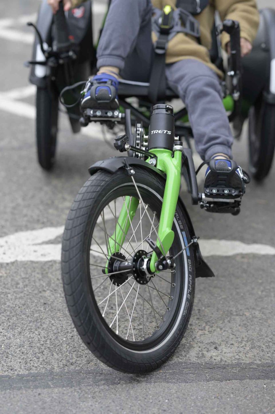 Hasebikes Trets - Dreirad für Kinder in Grün