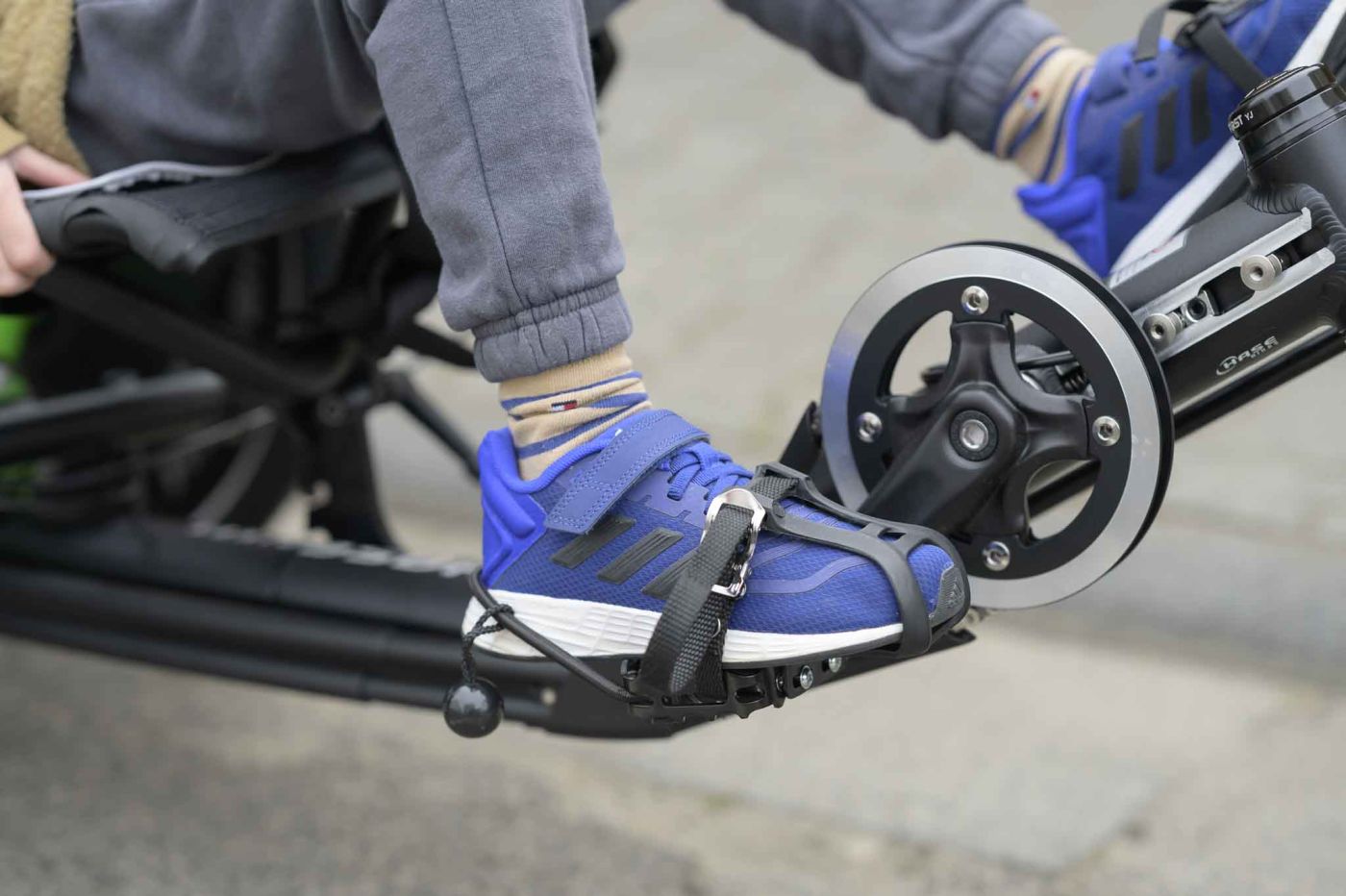 Hasebike Trets Therapierad Pedale mit Wegrutschschutz